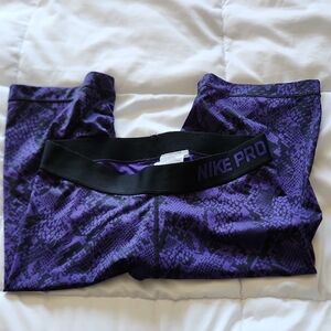 Nike Purple Performance Leggings